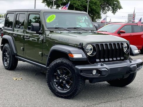 Certified 2022 Jeep Wrangler Unlimited Sport AWD/4WD image 2