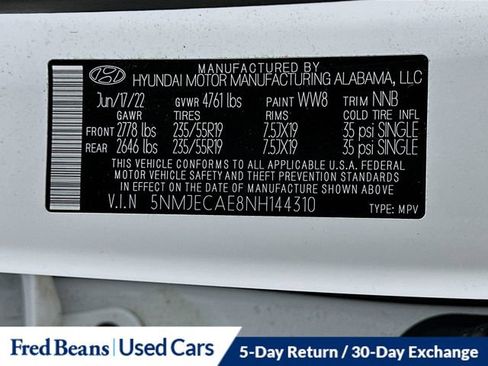 Used 2022 Hyundai Tucson Limited w/ Cargo Package image 36