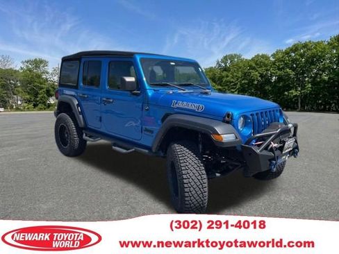 Used 2022 Jeep Wrangler Unlimited Sport AWD/4WD image 1