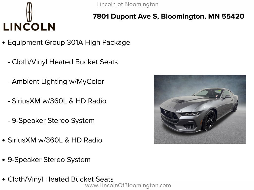 Used 2025 Ford Mustang GT RWD image 5