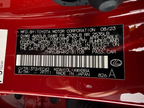 Used 2024 Lexus UX 250h FWD w/ Premium Package image 20