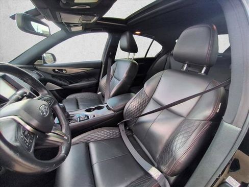 Used 2019 INFINITI Q50 Red Sport 400 w/ Sensory Package RWD image 15