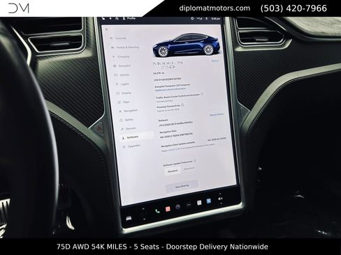 Used 2017 Tesla Model S 75D AWD/4WD image 33