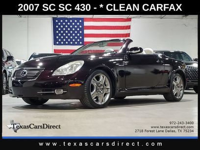 Used 2007 Lexus SC 430 Convertible