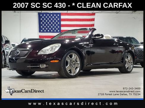 Used 2007 Lexus SC 430 Convertible RWD image 1