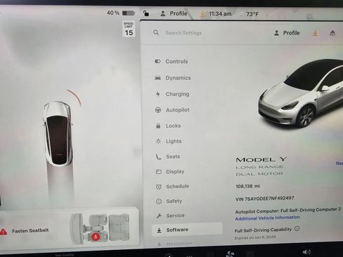 Used 2022 Tesla Model Y Long Range AWD/4WD image 16