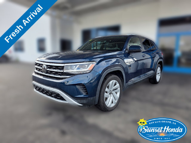 Used 2021 Volkswagen Atlas Cross Sport SE w/ Panoramic Sunroof Package FWD 360° Tour