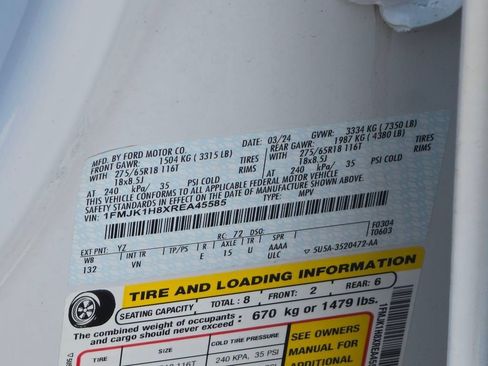 Used 2024 Ford Expedition Max XLT image 30