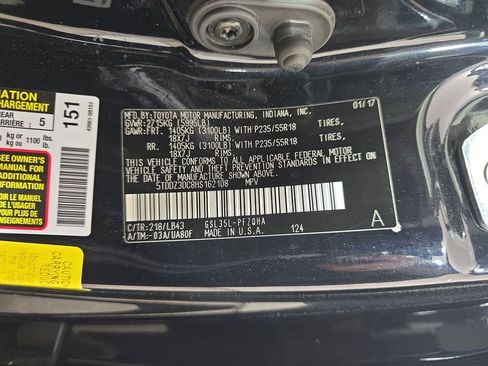 Used 2017 Toyota Sienna Limited Premium w/ Protection Package image 35