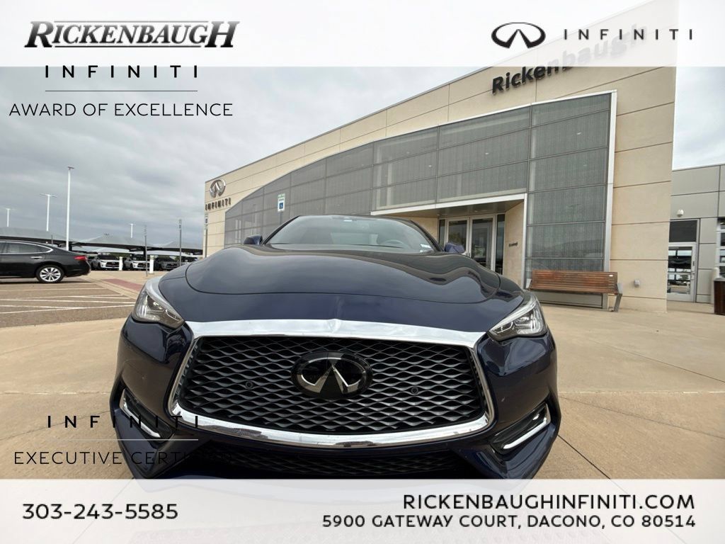 Certified 2022 INFINITI Q60 3.0t Luxe w/ Essential Package RWD image 2
