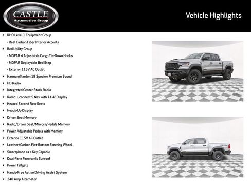 New 2026 RAM 1500 RHO w/ RHO Level 1 Equipment Group image 10