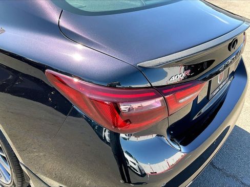 Used 2023 INFINITI Q50 Red Sport 400 w/ Black Opal Edition RWD image 27