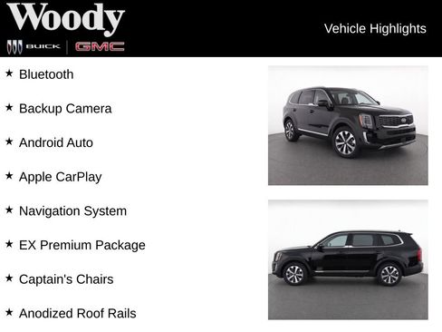 Used 2020 Kia Telluride EX w/ EX Premium Package AWD/4WD image 3
