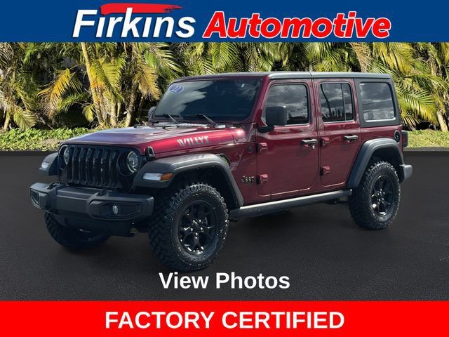 Used 2022 Jeep Wrangler Unlimited Sport AWD/4WD image 1