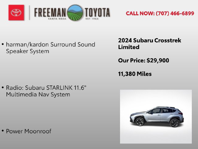 Used 2024 Subaru Crosstrek 2.5i Limited AWD/4WD image 10