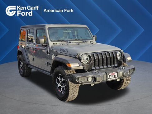 Used 2021 Jeep Wrangler Unlimited Sport image 1