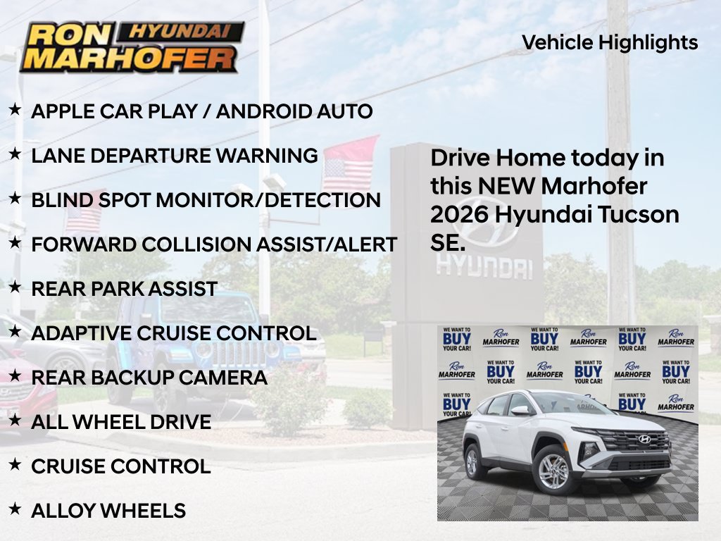 New 2026 Hyundai Tucson SE AWD/4WD image 81