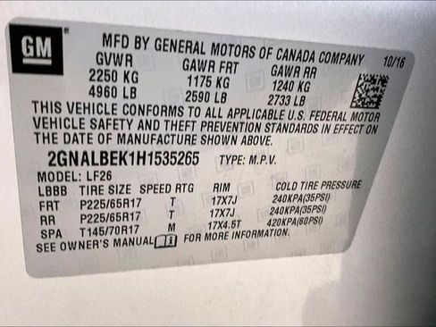 Used 2017 Chevrolet Equinox LS image 11