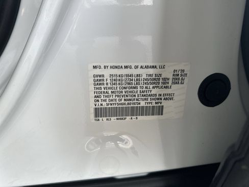 Used 2020 Honda Pilot Touring image 32