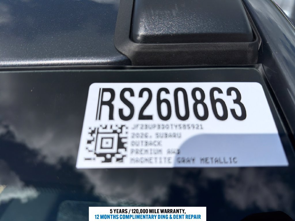 New 2026 Subaru Outback Premium AWD/4WD image 12