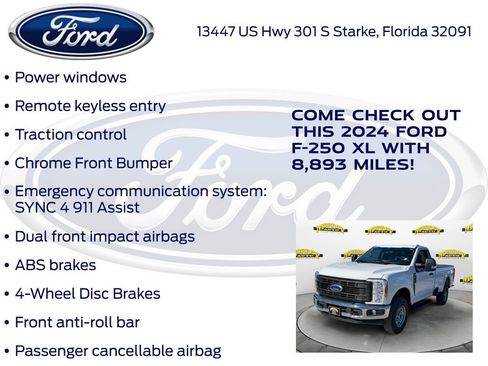 Certified 2024 Ford F250 XL w/ XL Off-Road Package image 27