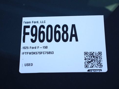 Certified 2025 Ford F150 XLT w/ Equipment Group 303A High RWD image 30