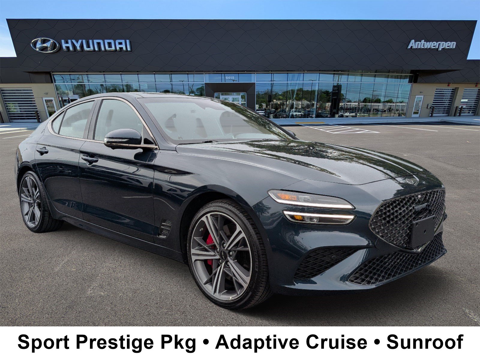 Used 2025 Genesis G70 3.3T Advanced w/ Sport Prestige Package AWD/4WD image 1