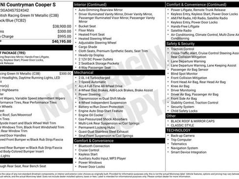 Used 2025 MINI Cooper Countryman S AWD/4WD image 32