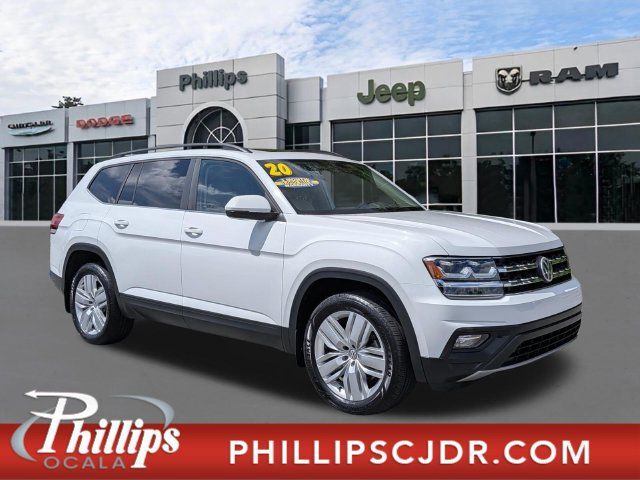 Used 2020 Volkswagen Atlas SE w/ Panoramic Sunroof Package FWD image 1