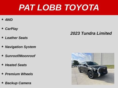 Used 2023 Toyota Tundra Limited w/ Power Package AWD/4WD image 31