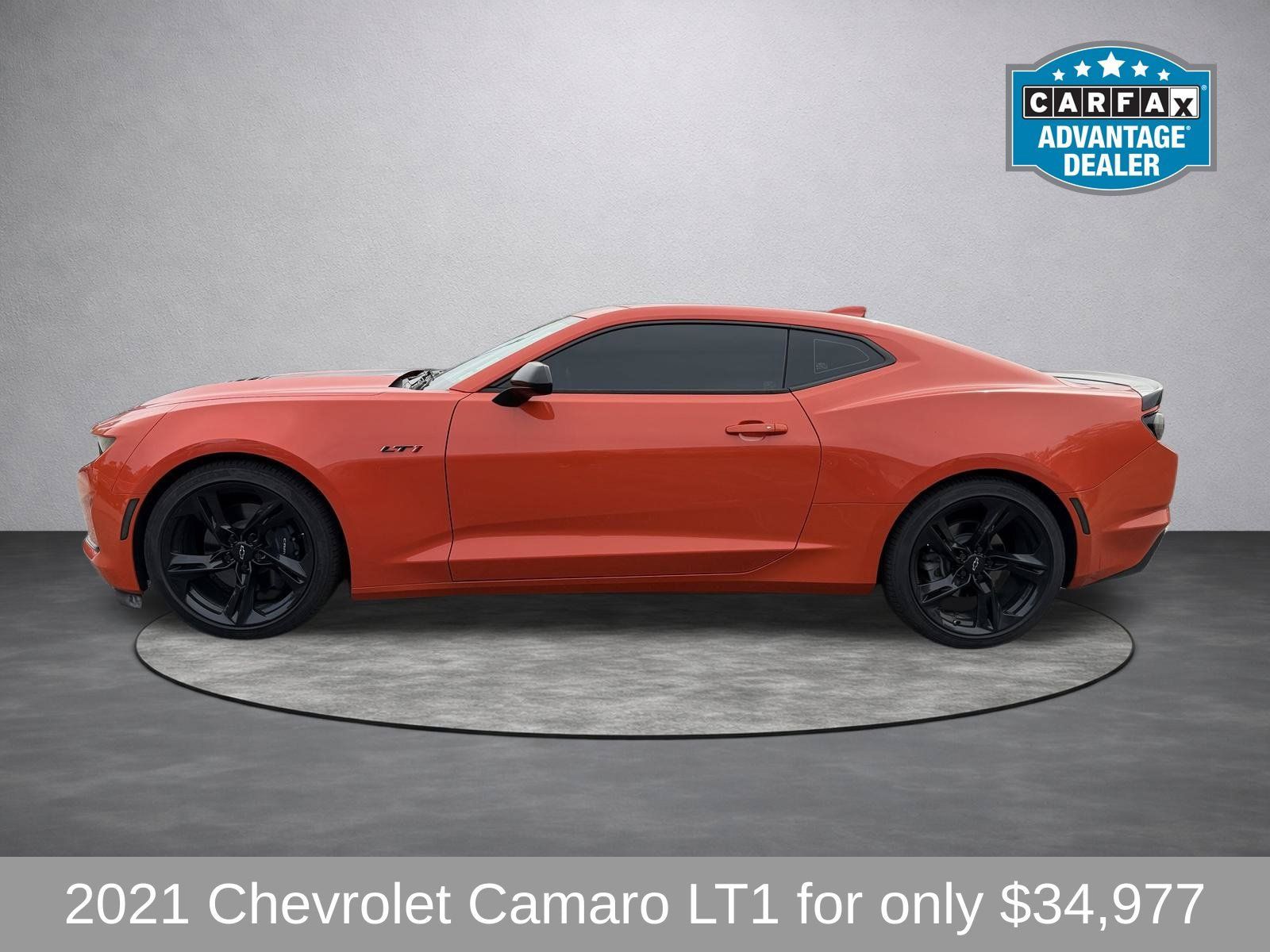Used 2021 Chevrolet Camaro LT w/ RS Package RWD image 3