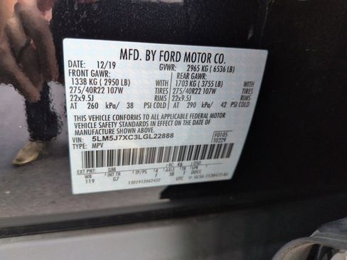 Used 2020 Lincoln Aviator Reserve w/ Equipment Group 202A image 29