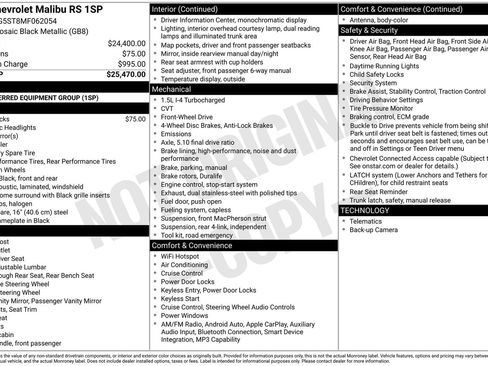 Used 2021 Chevrolet Malibu RS image 3