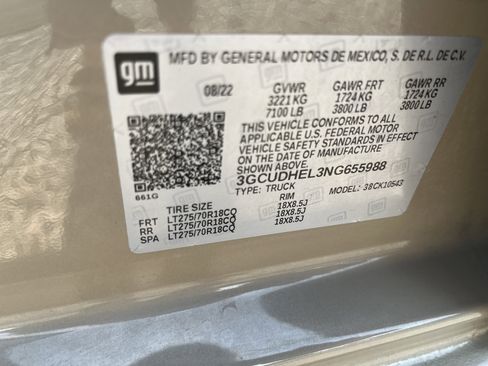 Used 2022 Chevrolet Silverado 1500 ZR2 w/ Technology Package image 26