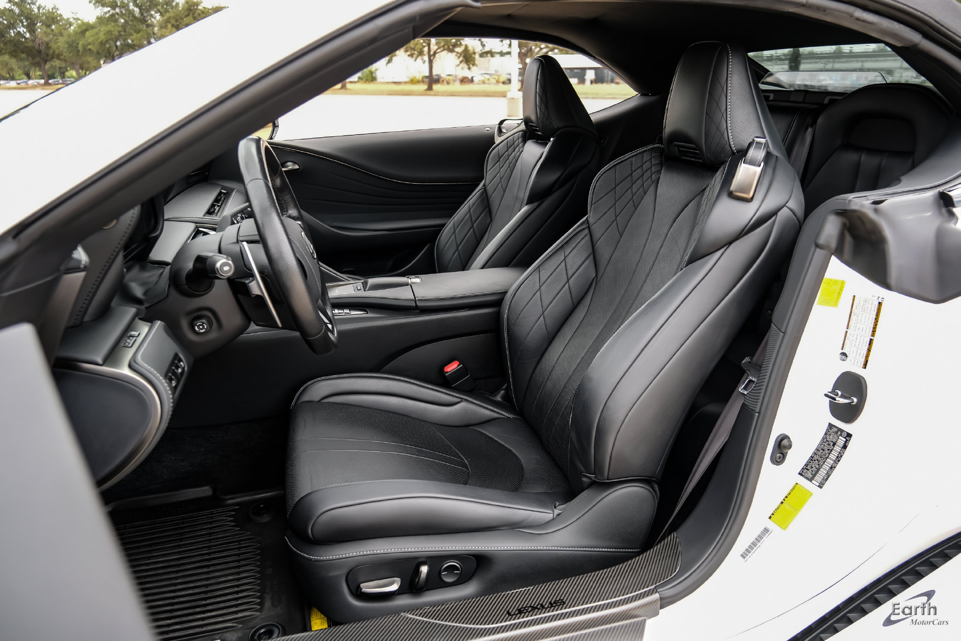 Used 2021 Lexus LC 500 Convertible w/ Touring Package RWD image 35