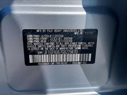 Used 2016 Subaru Impreza 2.0i Sport Limited AWD/4WD image 31