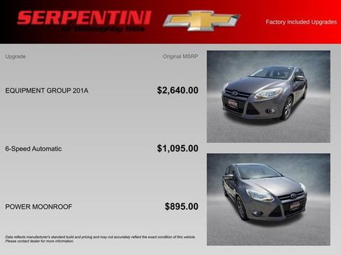 Used 2014 Ford Focus SE w/ Equipment Group 201A FWD image 4