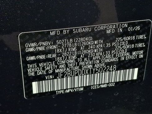 New 2026 Subaru Outback Limited AWD/4WD image 11