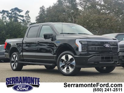 New 2025 Ford F150 Lightning Platinum