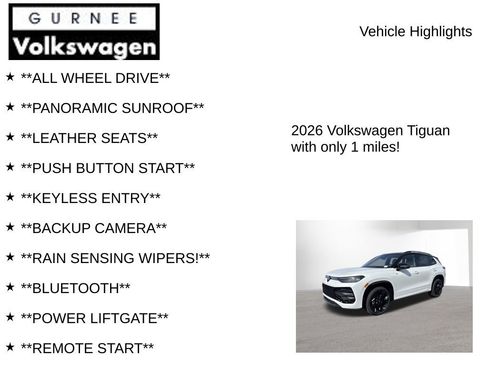 New 2026 Volkswagen Tiguan SE R-Line image 7