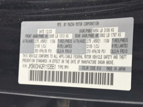 Used 2024 MAZDA CX-90 Plug-In Hybrid w/ Premium Pkg AWD/4WD image 12
