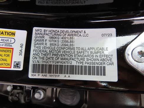 Used 2023 Honda Accord LX image 10