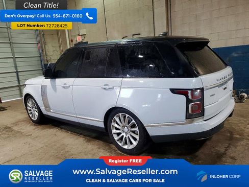Used 2018 Land Rover Range Rover HSE AWD/4WD image 3