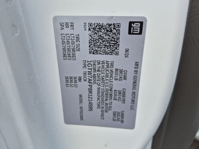 Used 2024 GMC Savana 2500 w/ Driver Convenience Package RWD image 27