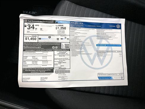 New 2026 Volkswagen Jetta S image 32