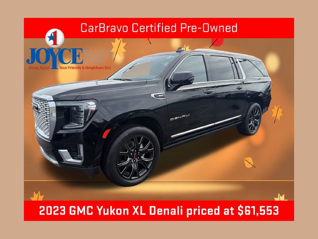 Certified 2023 GMC Yukon XL Denali w/ Denali Reserve Package AWD/4WD 360° Tour