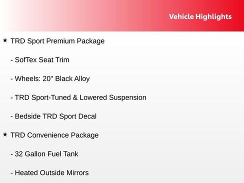 Used 2022 Toyota Tundra SR5 w/ TRD Sport Premium Package image 9