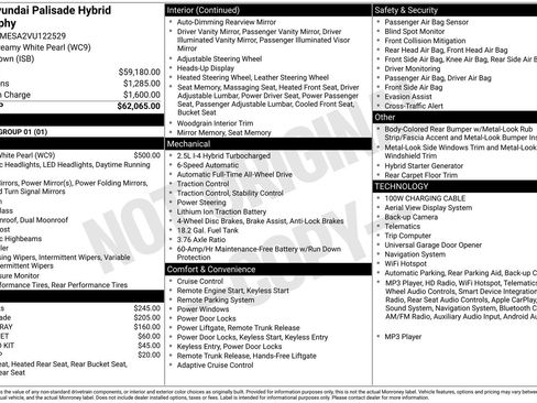 New 2027 Hyundai Palisade Calligraphy AWD/4WD image 18