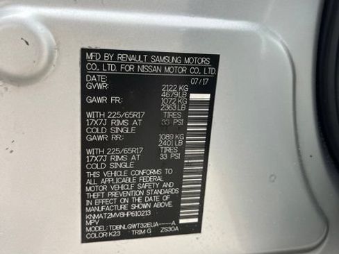 Used 2017 Nissan Rogue SV AWD/4WD image 24
