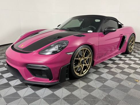 Certified 2024 Porsche 718 Boxster Spyder RS RWD image 1
